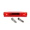 Truck-Lite 35 Series, LED, Red Rectangular, 1 Diode, Marker Clearance Light, P2, 2 Screw, Fit 'N Forget M/C 35200R3 - alternate 3